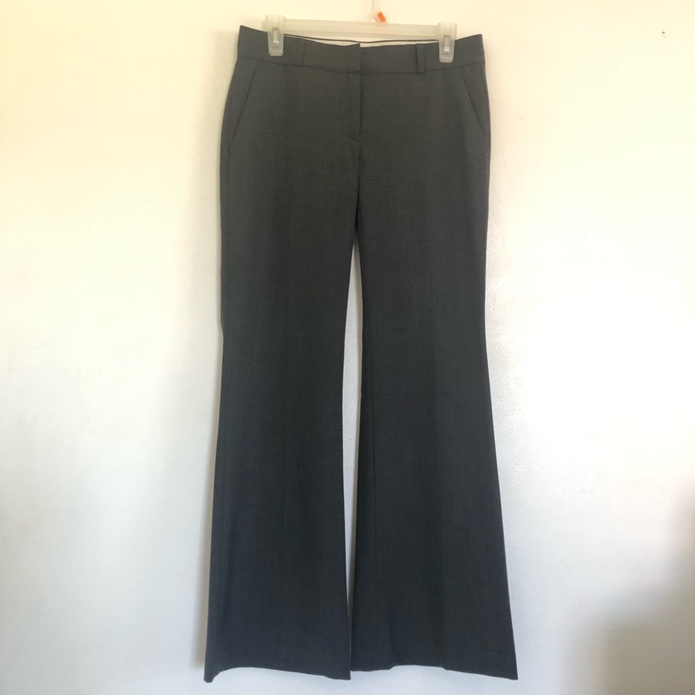 Theory Dark Gray Suit Pants.
